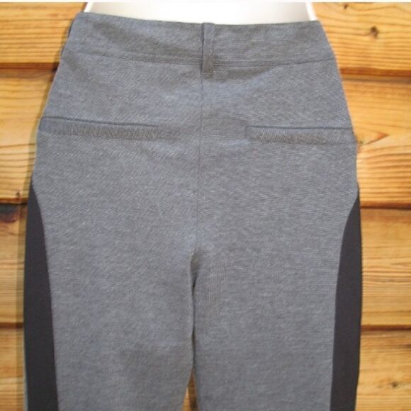 NWT Gray Black knit Leggings Skinny Pants - Picture 7 of 8